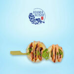 111.Champignon Stick med unagi sauce