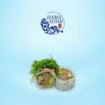 83. Wakame Ebi Tempura Rulle.W